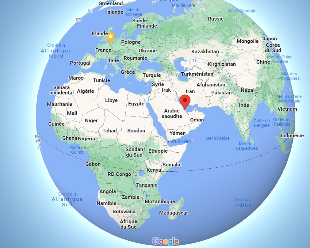 Le Qatar En Cartes Journal Essentiel