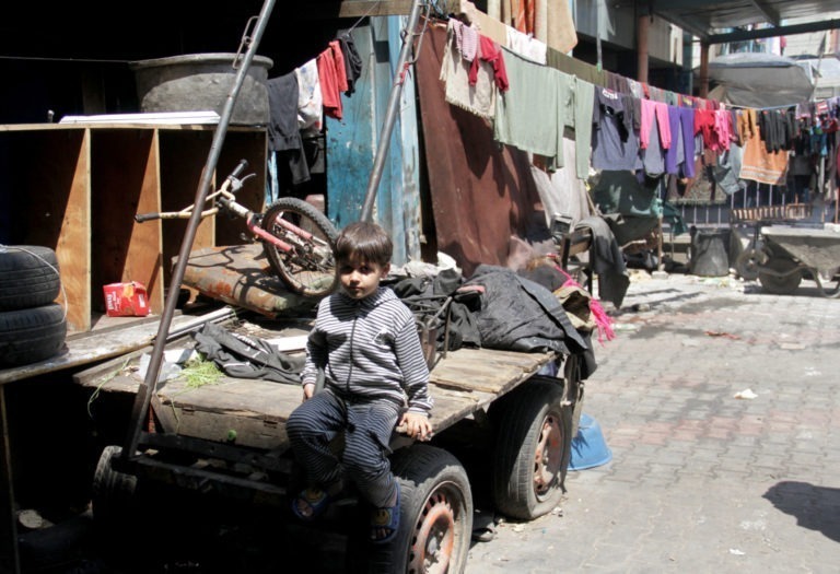 Palestinians prepare for the Eid al-Fitr in northern Gaza Strip